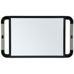 SIBEL Handspiegel V-formaat Zwart 23cmx40cm