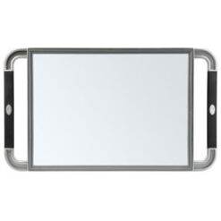 SIBEL Handspiegel V-formaat Zilver 23cmx40cm