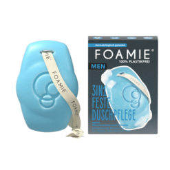 Foamie Men 3 In1 Shower Body Bar Seas The Day