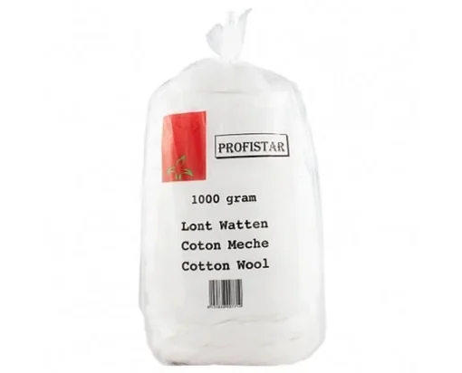 Profistar Watten 100% Katoen 1KG.