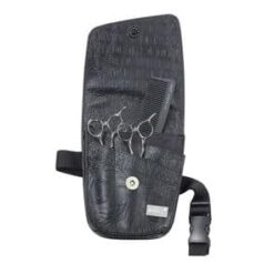 SIBEL Houder voor scharen Trio Mat Zwart Croco