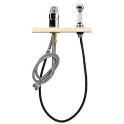 SIBEL Mengkraan compleet voor wastafel chroom