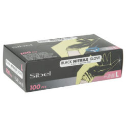 SIBEL Handschoenen Wegwerp Nitril Poedervrij Zwart