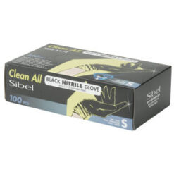 SIBEL Handschoenen Wegwerp Nitril Poedervrij Zwart