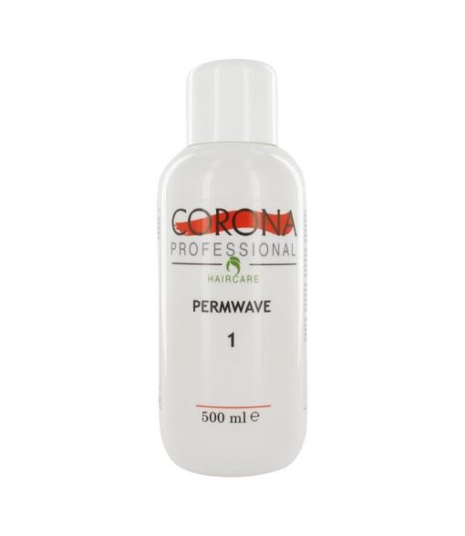 Omschrijving Corona Permwave Nr.1 500ML Permanent vloeistof voor normaal haar.