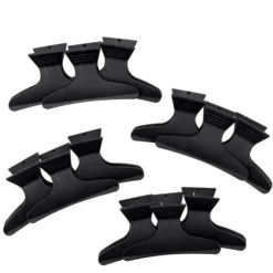 Verdeelklemmen Zwart 12 stuks.