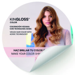 Kin gloss color deur sticker