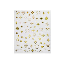florence nail art golden star