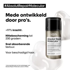 Alternative view of Loreal Serie Expert Absolut Repair Molecular Leave In Mask 100ml