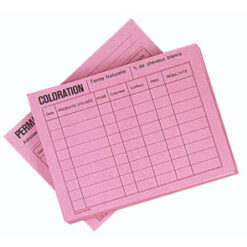 SIBEL Registratiekaart voor Kleur&Perm 50st