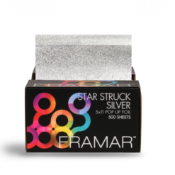 FRAMAR - STAR STRUCK SILVER EMBOSSED POP-UP 5X11 500 SHEETS