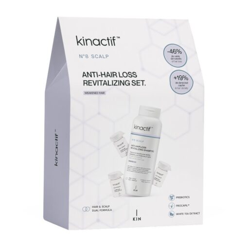 Kin Actif Nº8 Anit-hair Loss Revitalizing Set