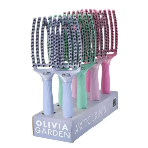 Olivia Garden Fingerbrush Iconic Artic Lights Display 8st.