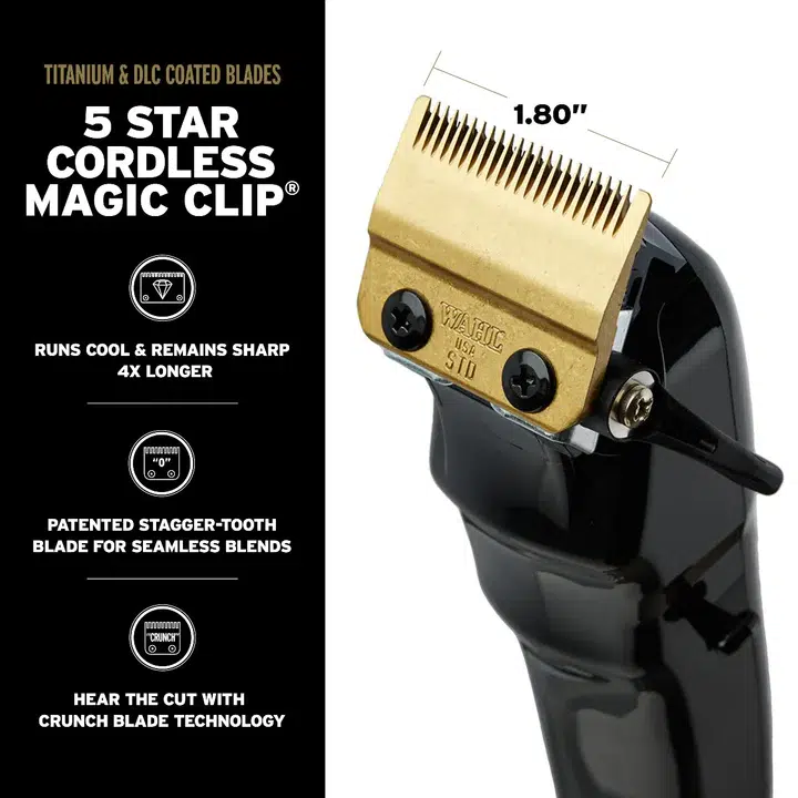 Wahl Cordless Barber Combo Black - Afbeelding 3