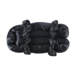 Beauty Pillow Luxury Silk Heatless Curls Black