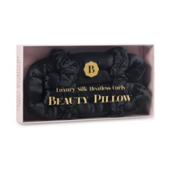Beauty Pillow Luxury Silk Heatless Curls Black