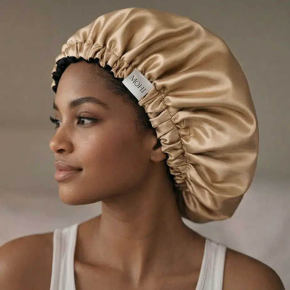 Mohi Bonnet Black & Beige - Afbeelding 4