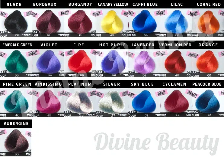 Renbow Crazy Color Semi-permanent Hair Color Cream 100ml - Afbeelding 6