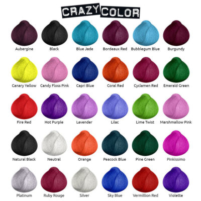 Renbow Crazy Color Semi-permanent Hair Color Cream 100ml