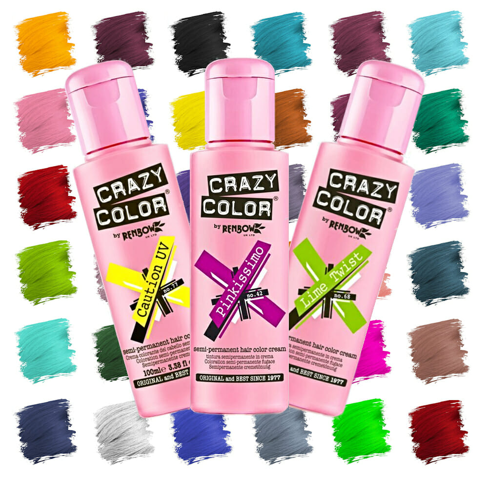 Renbow Crazy Color Semi-permanent Hair Color Cream 100ml - Afbeelding 3