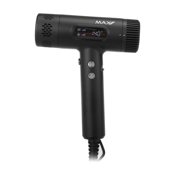 Max Pro Lumo Hairdryer Black