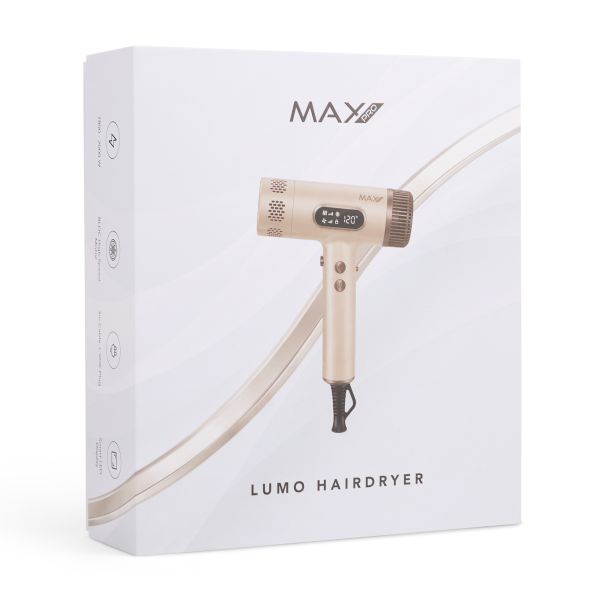 Max Pro Lumo Hairdryer Champagne