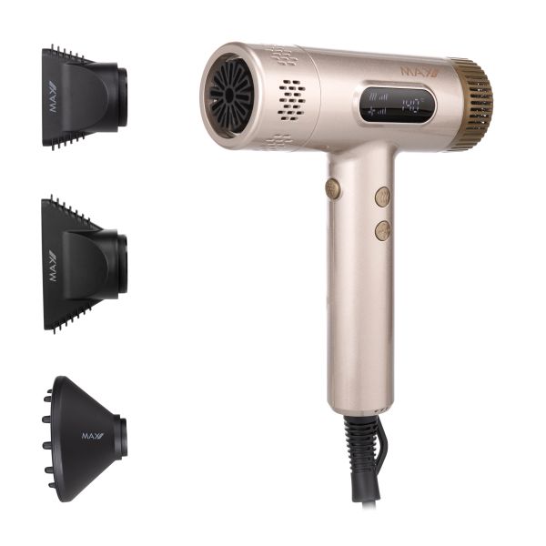 Max Pro Lumo Hairdryer Champagne